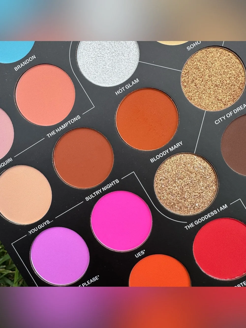 Morphe X Meredith Duxbury Colorful Rainbow Bright 35 Color Eyeshadow Pallete